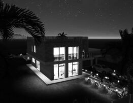 Rendering di progettazione Villa privata